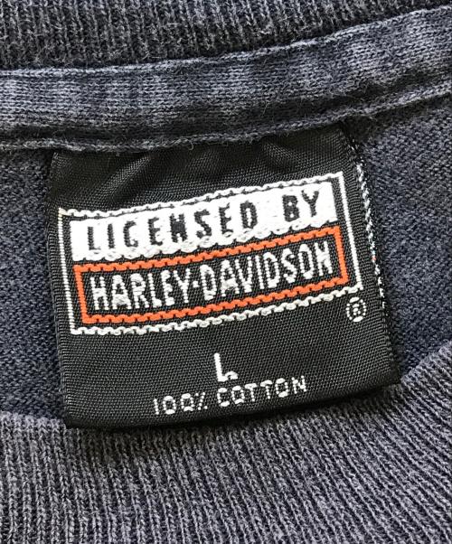 HARLEY-DAVIDSON（ハーレーダビッドソン）HARLEY-DAVIDSON (ハーレーダビッドソン) HARLEY-DAVIDSON(ハーレーダビッドソン)モーターサイクルTシャツ ブラック サイズ:Lの古着・服飾アイテム