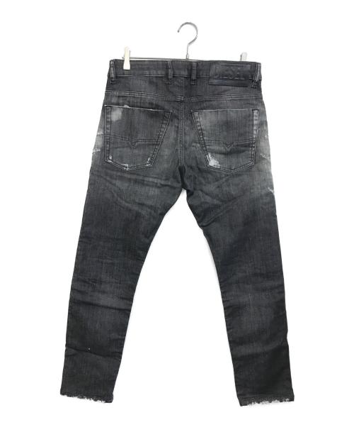 DIESEL（ディーゼル）DIESEL (ディーゼル) ジョグジーンズ ブラック サイズ:W30×L32の古着・服飾アイテム