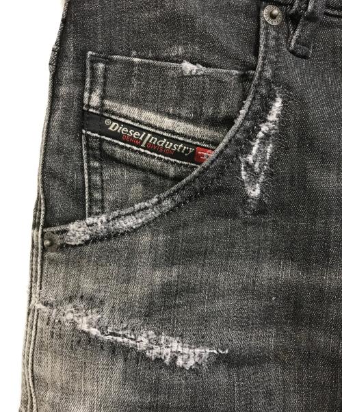 DIESEL（ディーゼル）DIESEL (ディーゼル) ジョグジーンズ ブラック サイズ:W30×L32の古着・服飾アイテム