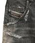 中古・古着 DIESEL (ディーゼル) ジョグジーンズ ブラック サイズ:W30×L32：10000円