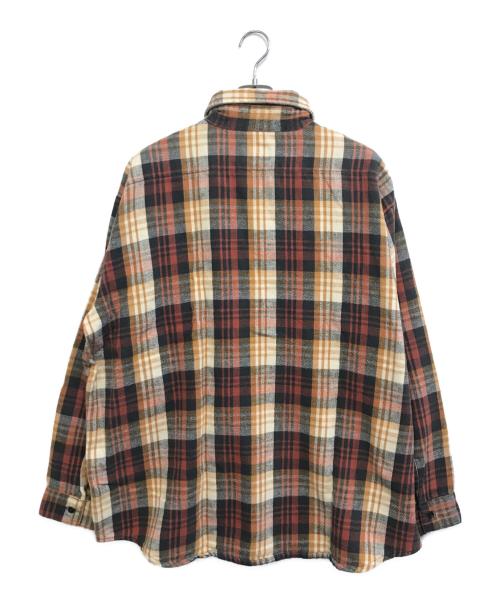 FIVE BROTHER（ファイブブラザー）FIVE BROTHER (ファイブブラザー) ネルシャツ ブラウン サイズ:3XLの古着・服飾アイテム