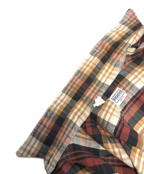 FIVE BROTHER（ファイブブラザー）FIVE BROTHER (ファイブブラザー) ネルシャツ ブラウン サイズ:3XLの古着・服飾アイテム