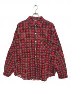 SnssexSnssex）の古着「チェックシャツ」｜レッド