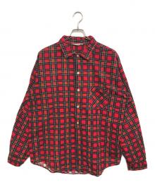 Snssex（Snssex）の古着「チェックシャツ」｜レッド