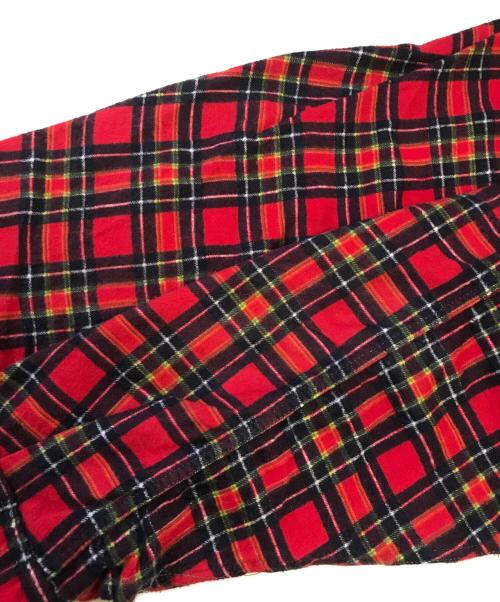 Snssex（Snssex）Snssex (Snssex) チェックシャツ レッド サイズ:XLの古着・服飾アイテム