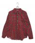Snssex（Snssex）の古着「チェックシャツ」｜レッド