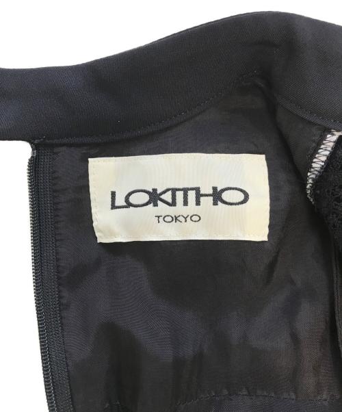 LOKITHO（ロキト）LOKITHO (ロキト) 長袖ワンピース ブラック サイズ:1の古着・服飾アイテム