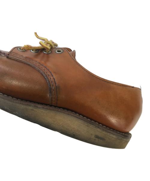 RED WING（レッドウィング）RED WING (レッドウィング) Work Oxford ブラウン サイズ:7 1/2 Dの古着・服飾アイテム