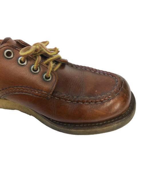 RED WING（レッドウィング）RED WING (レッドウィング) Work Oxford ブラウン サイズ:7 1/2 Dの古着・服飾アイテム