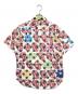 COMME des GARCONS HOMME PLUS (コムデギャルソンオムプリュス) ROLLING STONES (ローリングストーンズ) 半袖総柄シャツ レッド サイズ:SS：18000円