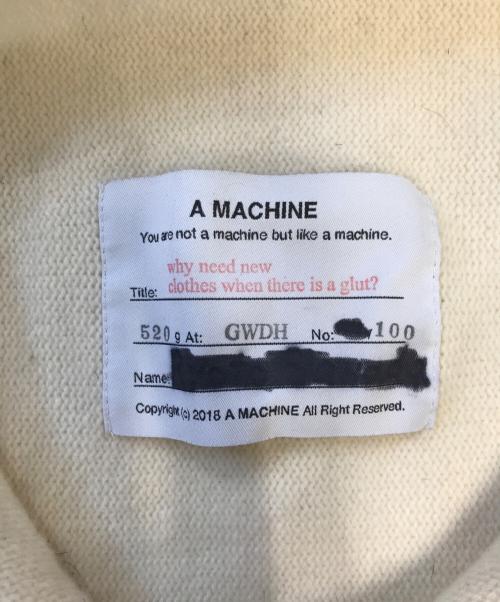 A MACHINE（エーマシン）A MACHINE (エーマシン) セーター ベージュ サイズ:表記なしの古着・服飾アイテム