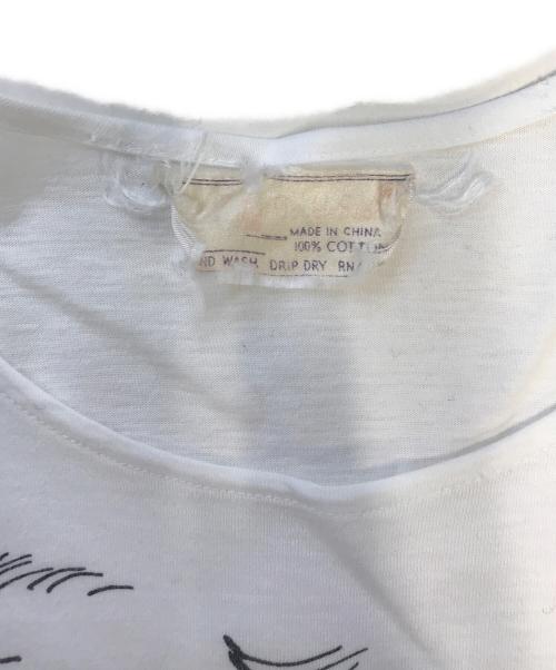 VINTAGE（ヴィンテージ）VINTAGE (ヴィンテージ) Tシャツ ホワイト サイズ:42の古着・服飾アイテム
