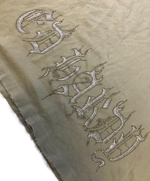 Ed Hardy（エド ハーディー）Ed Hardy (エド ハーディー) ライトストーンレイヤードカットソー カーキ サイズ:Lの古着・服飾アイテム