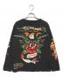 Ed Hardy (エド ハーディー) マルチプリントTシャツ ブラック サイズ:XL：12000円