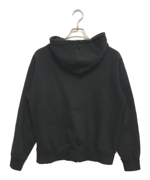 kaiko（カイコー）kaiko (カイコー) プリントジップパーカー ブラック サイズ:1の古着・服飾アイテム