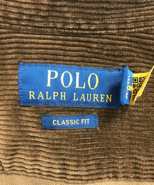 POLO RALPH LAUREN（ポロ・ラルフローレン）POLO RALPH LAUREN (ポロ・ラルフローレン) コーデュロイシャツジャケット ブラウン サイズ:Lの古着・服飾アイテム