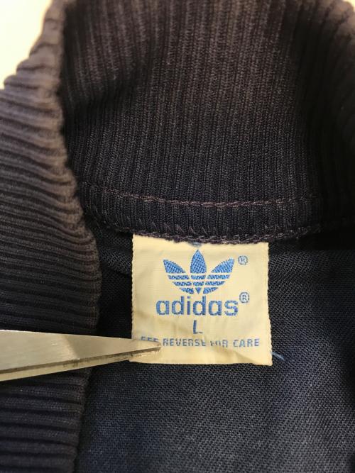 adidas（アディダス）adidas (アディダス) コットントラックジャケット ネイビー サイズ:Lの古着・服飾アイテム