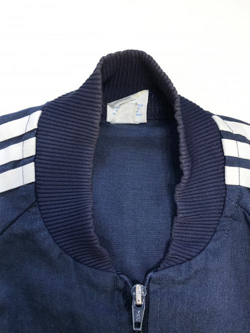 adidas（アディダス）adidas (アディダス) コットントラックジャケット ネイビー サイズ:Lの古着・服飾アイテム