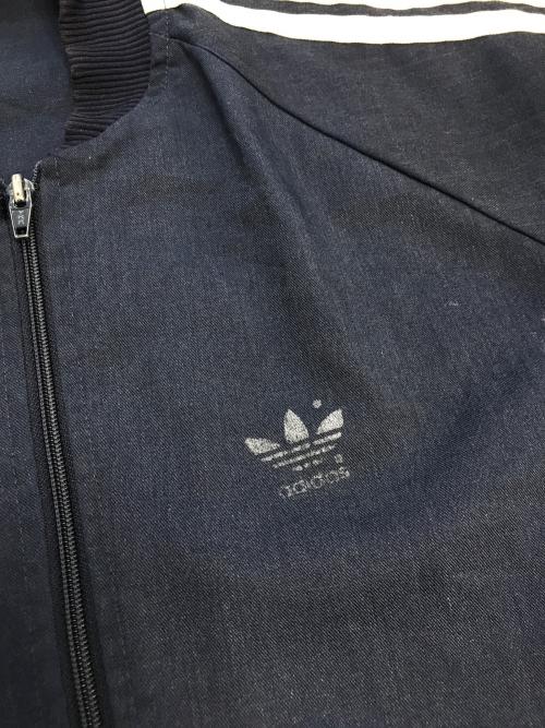 adidas（アディダス）adidas (アディダス) コットントラックジャケット ネイビー サイズ:Lの古着・服飾アイテム