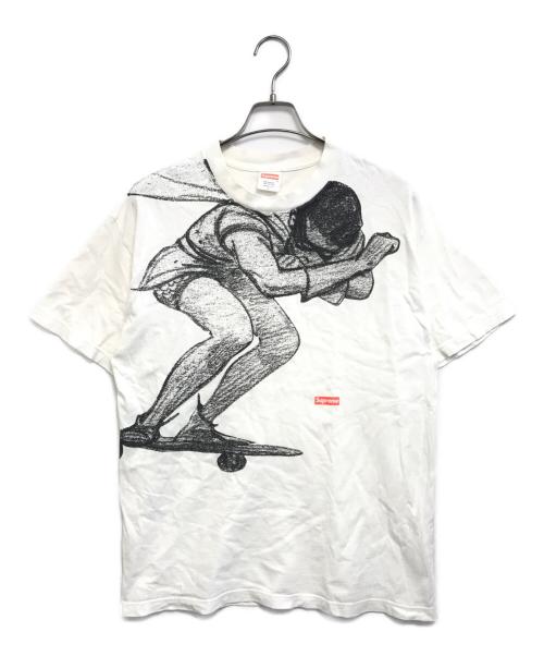 SUPREME（シュプリーム）SUPREME (シュプリーム) プリントTシャツ ホワイト サイズ:Lの古着・服飾アイテム