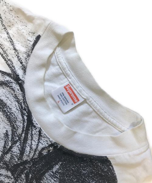 SUPREME（シュプリーム）SUPREME (シュプリーム) プリントTシャツ ホワイト サイズ:Lの古着・服飾アイテム