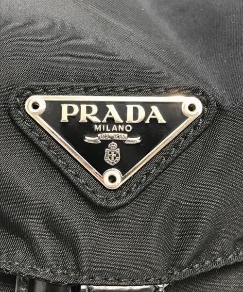 PRADA（プラダ）PRADA (プラダ) ナイロンリュック ブラック サイズ:表記なしの古着・服飾アイテム