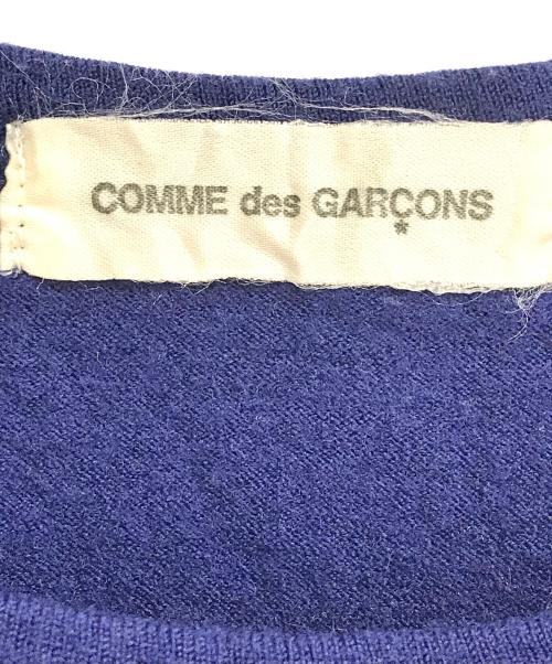 COMME des GARCONS（コムデギャルソン）COMME des GARCONS (コムデギャルソン) ロゴプリントカットソー ブルー サイズ:表記なしの古着・服飾アイテム
