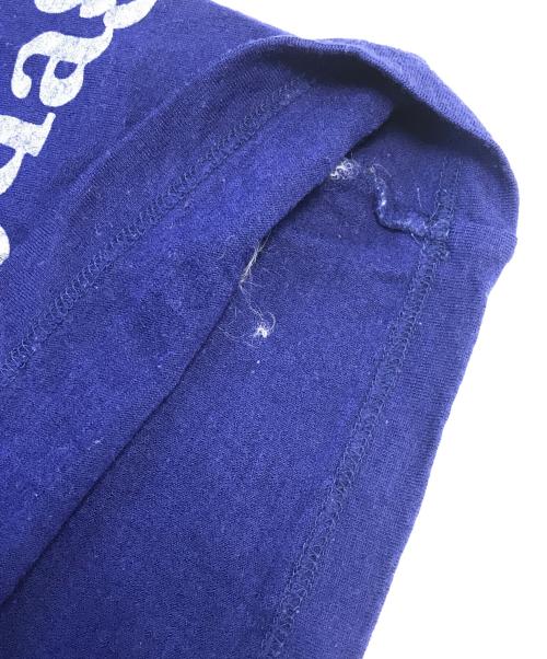 COMME des GARCONS（コムデギャルソン）COMME des GARCONS (コムデギャルソン) ロゴプリントカットソー ブルー サイズ:表記なしの古着・服飾アイテム