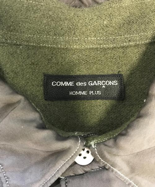 COMME des GARCONS HOMME PLUS（コムデギャルソンオムプリュス）COMME des GARCONS HOMME PLUS (コムデギャルソンオムプリュス) ナイロンキュプラシャツ ブラウン サイズ:表記なしの古着・服飾アイテム