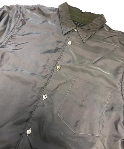COMME des GARCONS HOMME PLUS（コムデギャルソンオムプリュス）COMME des GARCONS HOMME PLUS (コムデギャルソンオムプリュス) ナイロンキュプラシャツ ブラウン サイズ:表記なしの古着・服飾アイテム