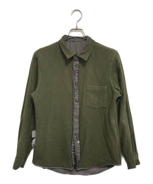 COMME des GARCONS HOMME PLUS（コムデギャルソンオムプリュス）COMME des GARCONS HOMME PLUS (コムデギャルソンオムプリュス) ナイロンキュプラシャツ ブラウン サイズ:表記なしの古着・服飾アイテム