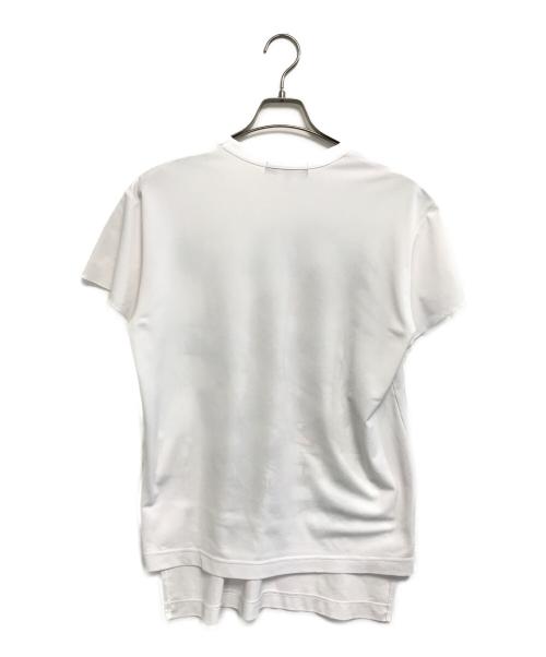 COMME des GARCONS HOMME DEUX（コムデギャルソン オム ドゥ）COMME des GARCONS HOMME DEUX (コムデギャルソン オム ドゥ) プリントTシャツ ホワイト サイズ:Mの古着・服飾アイテム