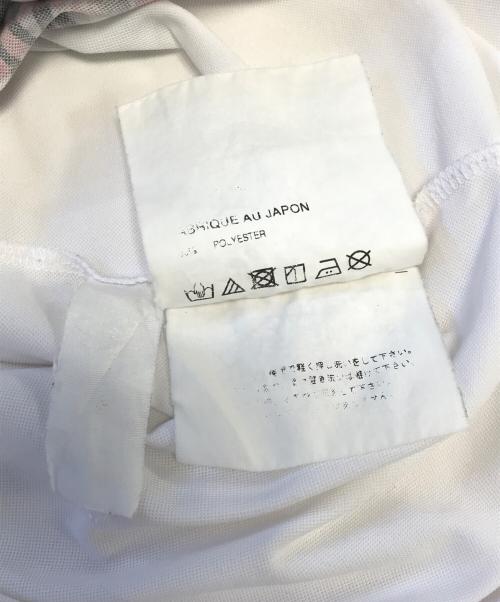 COMME des GARCONS HOMME DEUX（コムデギャルソン オム ドゥ）COMME des GARCONS HOMME DEUX (コムデギャルソン オム ドゥ) プリントTシャツ ホワイト サイズ:Mの古着・服飾アイテム