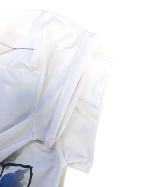 COMME des GARCONS HOMME DEUX（コムデギャルソン オム ドゥ）COMME des GARCONS HOMME DEUX (コムデギャルソン オム ドゥ) プリントTシャツ ホワイト サイズ:Mの古着・服飾アイテム