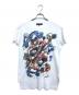 COMME des GARCONS HOMME DEUX（コムデギャルソン オム ドゥ）の古着「プリントTシャツ」｜ホワイト