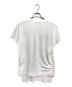 COMME des GARCONS HOMME DEUX (コムデギャルソン オム ドゥ) プリントTシャツ ホワイト サイズ:M：12000円