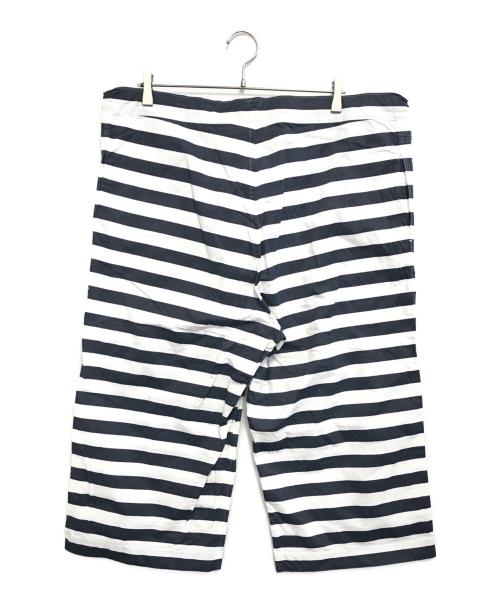 tricot COMME des GARCONS（トリココムデギャルソン）tricot COMME des GARCONS (トリココムデギャルソン) ボーダーパンツ ホワイト サイズ:Sの古着・服飾アイテム
