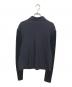 COMME des GARCONS (コムデギャルソン) ベロア切替丸襟ウールカットソー ネイビー サイズ:表記なし：15000円