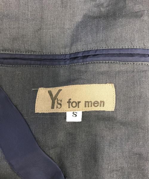Y's for men（ワイズフォーメン）Y's for men (ワイズフォーメン) リネンテーラードジャケット サイズ:Sの古着・服飾アイテム