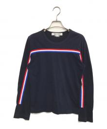 COMME des GARCONS COMME des GARCONS（コムデギャルソン コムデギャルソン）の古着「ロングスリーブカットソー」｜ネイビー