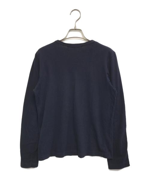 COMME des GARCONS COMME des GARCONS（コムデギャルソン コムデギャルソン）COMME des GARCONS COMME des GARCONS (コムデギャルソン コムデギャルソン) ロングスリーブカットソー ネイビー サイズ:Mの古着・服飾アイテム