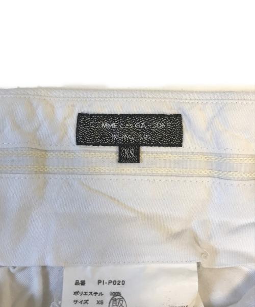 COMME des GARCONS HOMME PLUS（コムデギャルソンオムプリュス）COMME des GARCONS HOMME PLUS (コムデギャルソンオムプリュス) ポリ縮絨ハーフパンツ ホワイト サイズ:XSの古着・服飾アイテム