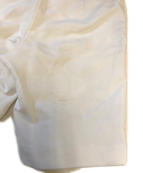 COMME des GARCONS HOMME PLUS（コムデギャルソンオムプリュス）COMME des GARCONS HOMME PLUS (コムデギャルソンオムプリュス) ポリ縮絨ハーフパンツ ホワイト サイズ:XSの古着・服飾アイテム