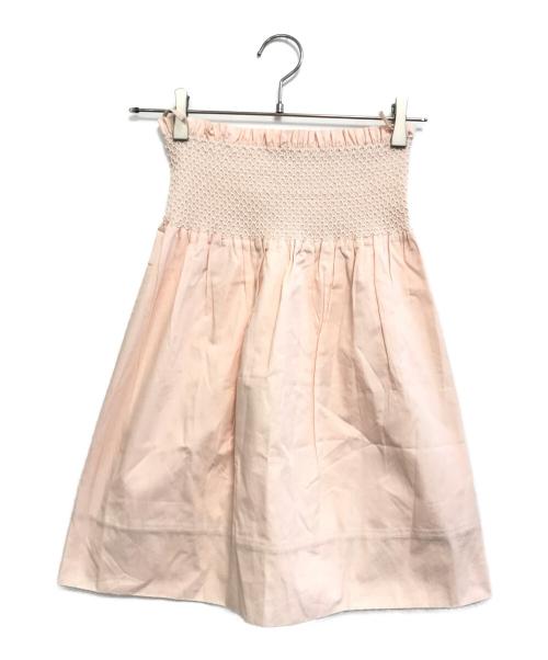 MIU MIU（ミュウミュウ）MIU MIU (ミュウミュウ) スカート ピンク サイズ:36の古着・服飾アイテム