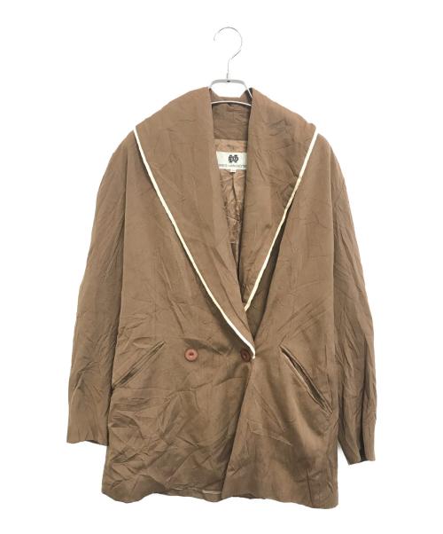 DRIES VAN NOTEN（ドリスヴァンノッテン）DRIES VAN NOTEN (ドリスヴァンノッテン) ジャケット ブラウン サイズ:38の古着・服飾アイテム