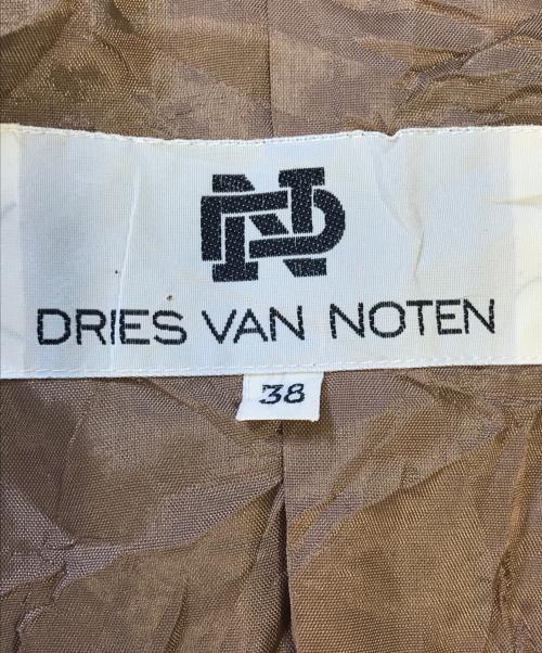 DRIES VAN NOTEN（ドリスヴァンノッテン）DRIES VAN NOTEN (ドリスヴァンノッテン) ジャケット ブラウン サイズ:38の古着・服飾アイテム