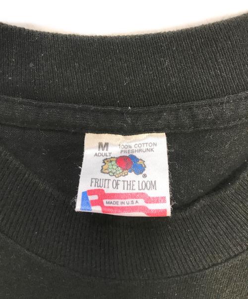 FRUIT OF THE LOOM（フルーツオブザルーム）FRUIT OF THE LOOM (フルーツオブザルーム) プリントTシャツ ブラック サイズ:Mの古着・服飾アイテム