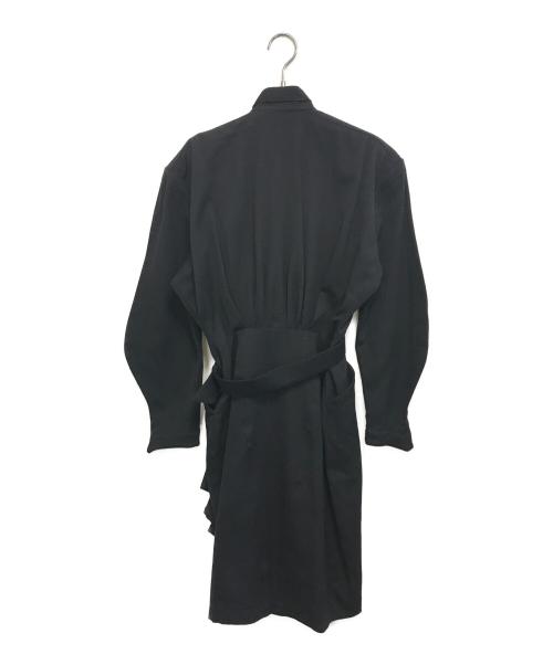 Thierry Mugler（ティエリーミュグレ）Thierry Mugler (ティエリーミュグレ) 変形コート ブラック サイズ:9A3の古着・服飾アイテム