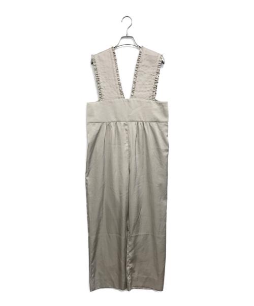 YORI（ヨリ）YORI (ヨリ) サロペット グレー サイズ:36の古着・服飾アイテム