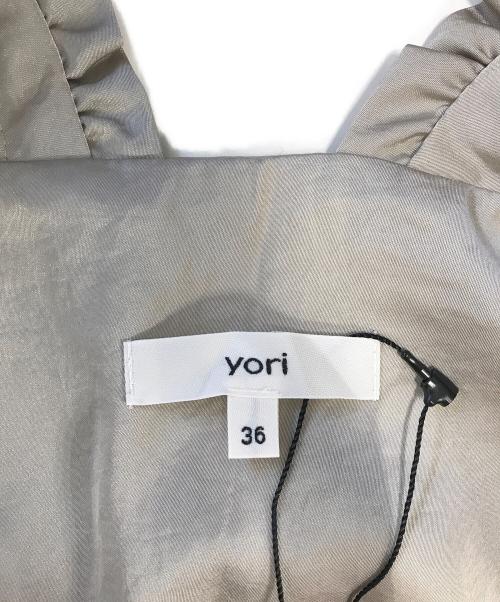 YORI（ヨリ）YORI (ヨリ) サロペット グレー サイズ:36の古着・服飾アイテム